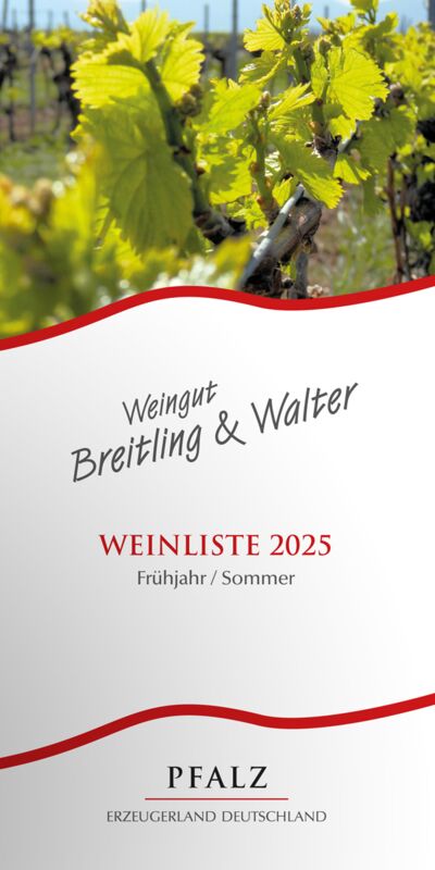 Preisliste Frühjahr / Sommer 2025